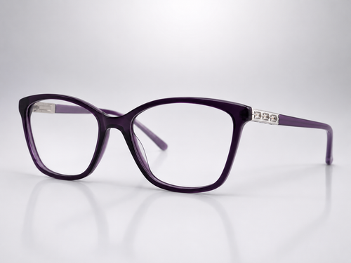bebe BE2001 C-2 PLUM SIL 52