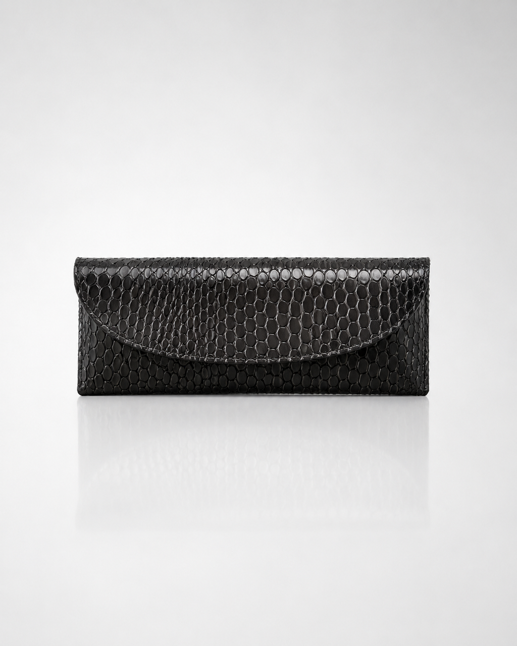 DM LEATHER FLIP CASE - BLACK