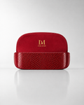 DM LEATHER FLIP CASE - RED