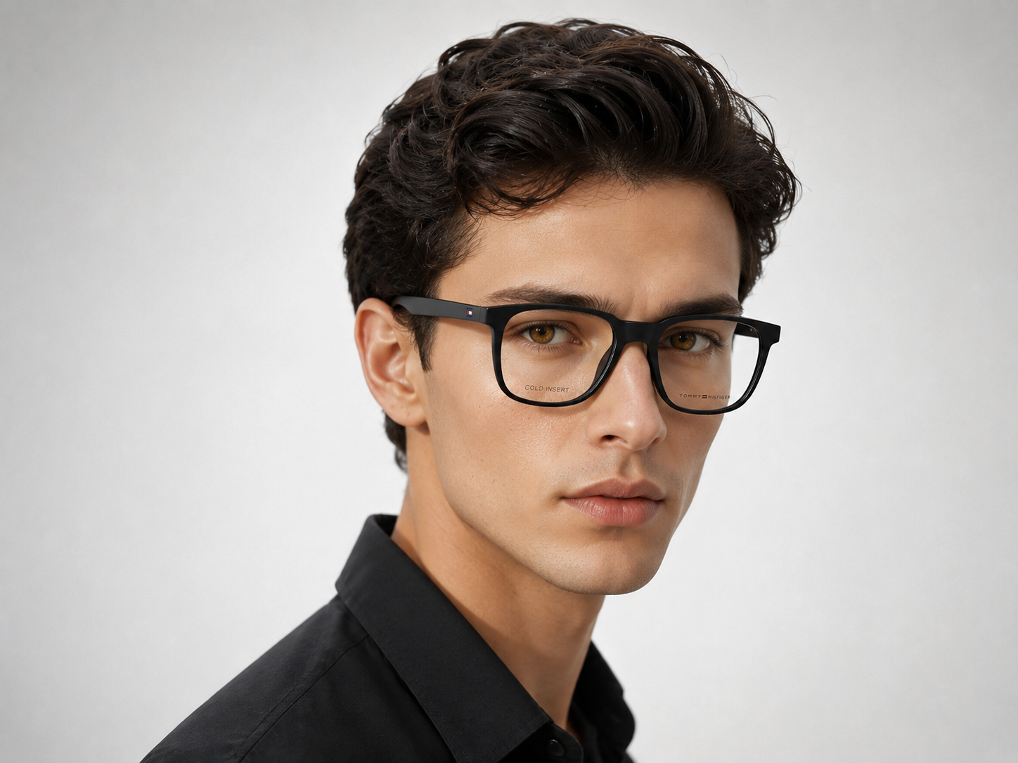 ⚥  TOMMY HILFIGER TH1113 C2-  MATT BLACK 53