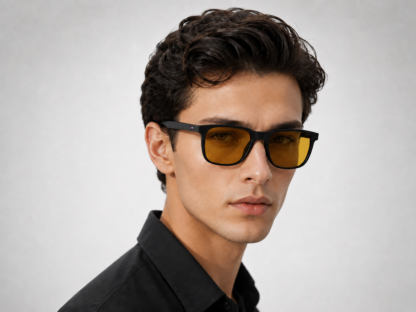 ⚥  TOMMY HILFIGER TH1113 C2-  MATT BLACK 53